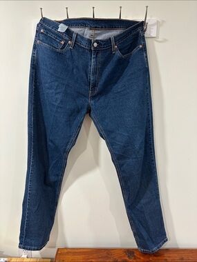 Levi's Men’s Dark Blue Relaxed Jeans